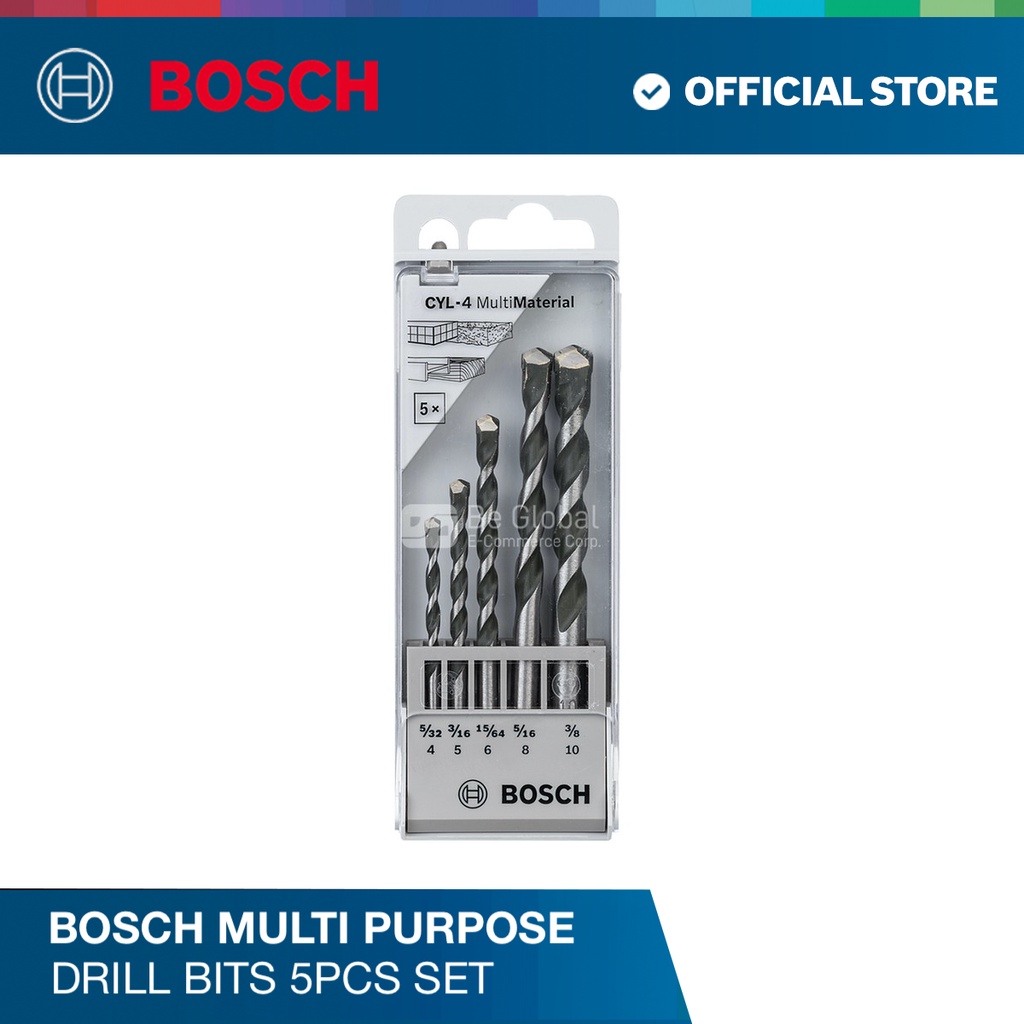 Bosch Bosch Multi Purpose Drill Bits - (5pcs Set) - Tools/Accessories ...