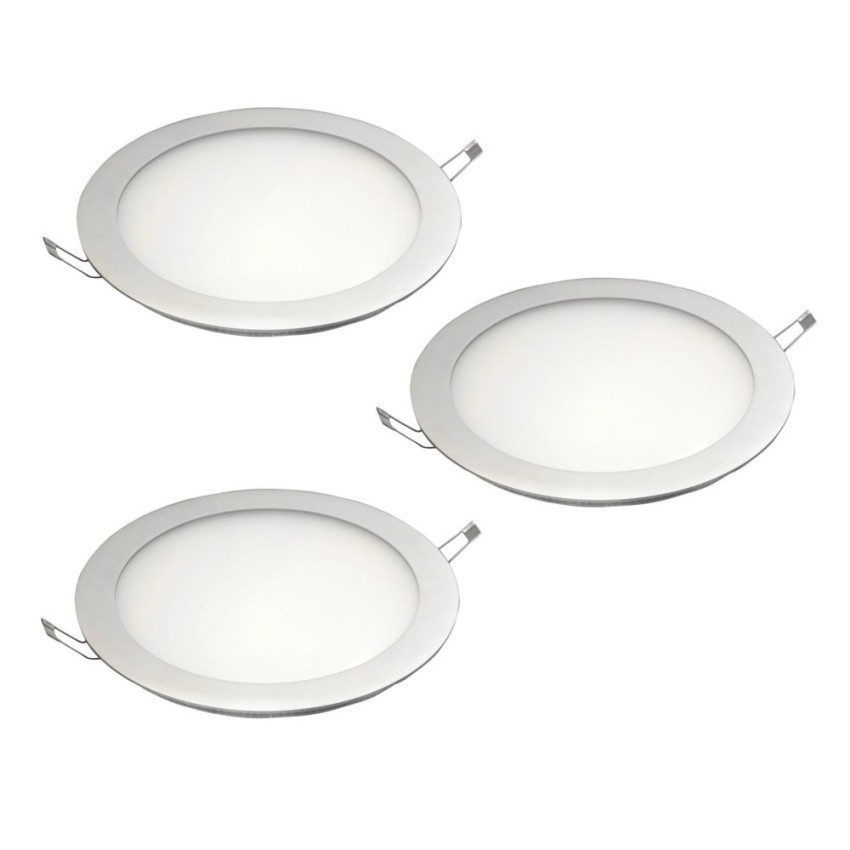 FSL LED Round Panel Light 12W Set of 3 Daylight Shopee Philippines