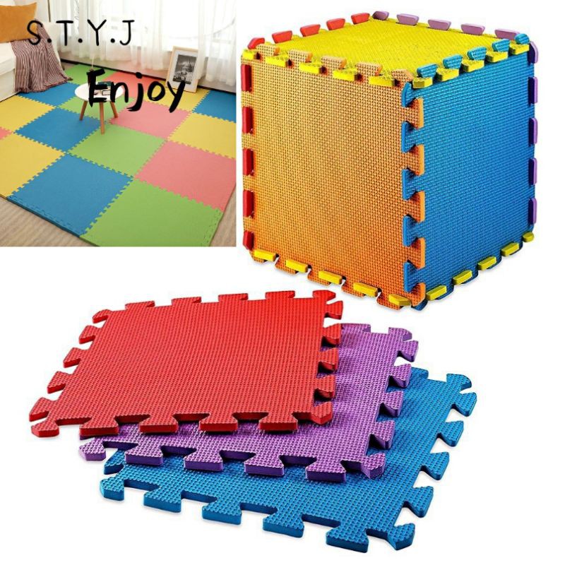 Rubber puzzle mat hot sale