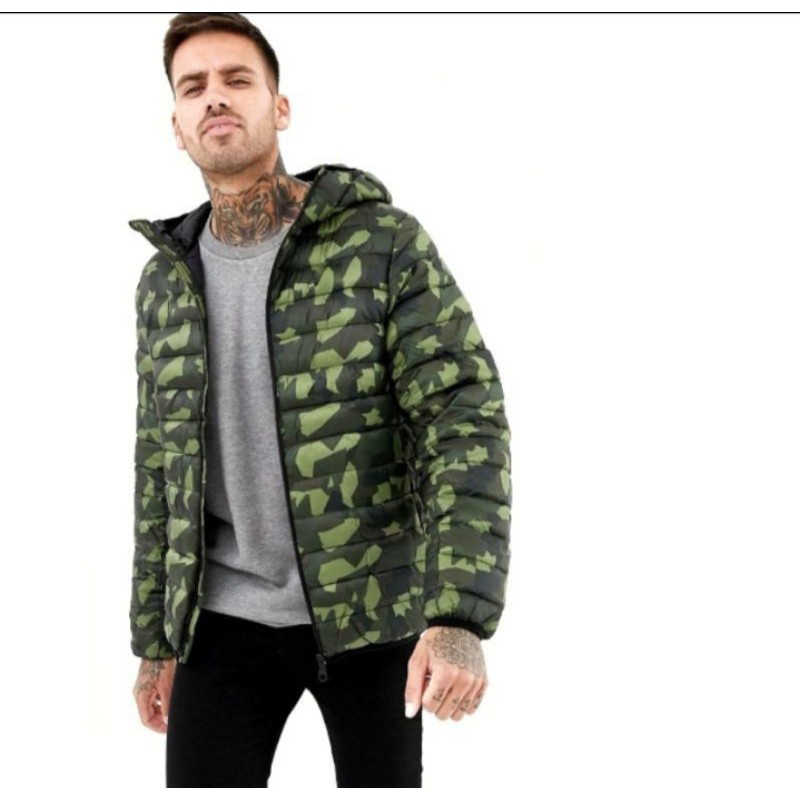 Pull and 2024 bear camo jacket