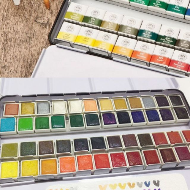 Mungyo watercolor set 24 - 48 colors