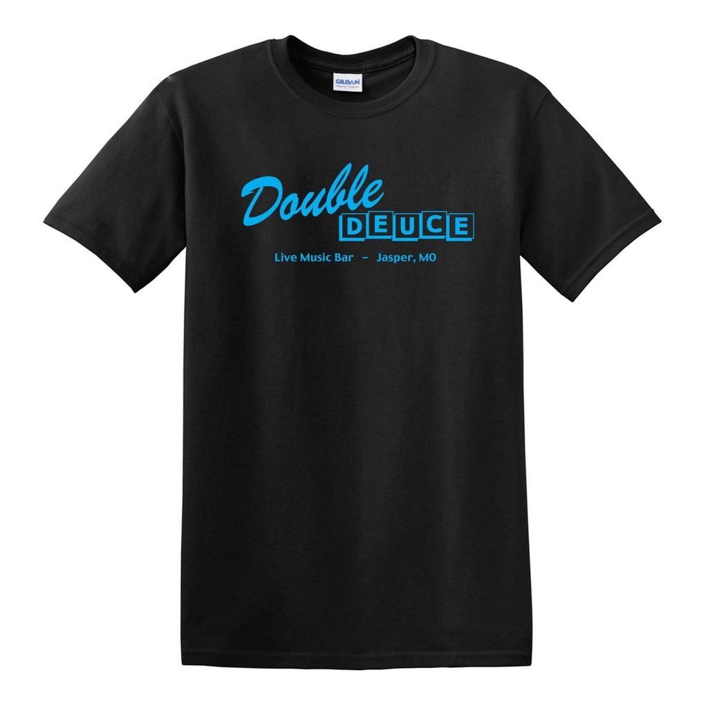 Double Deuce T-Shirt - Road House 80'S Movie Patrick Swayze | Shopee ...