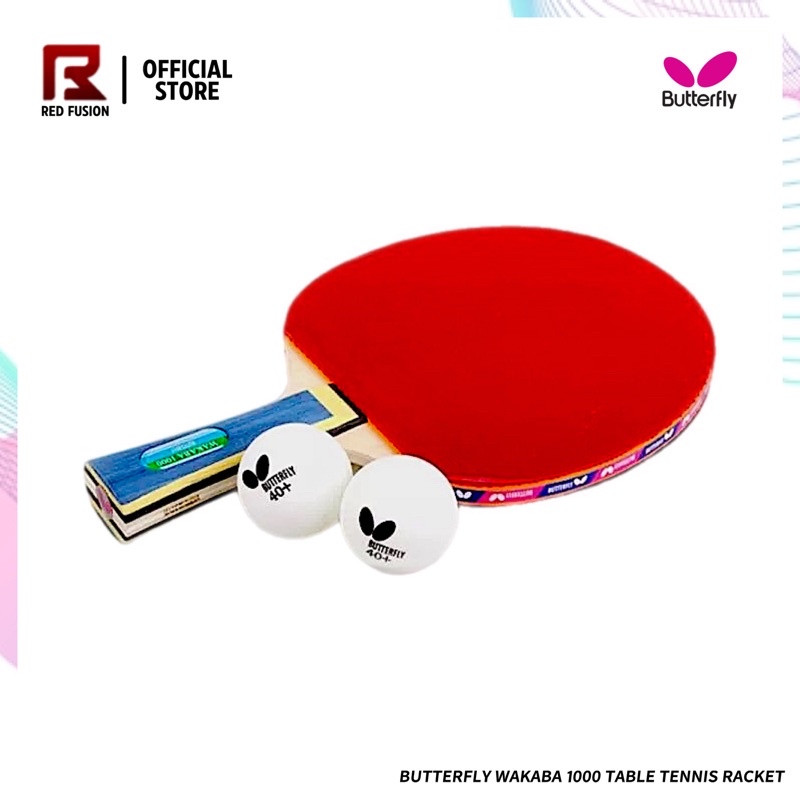 Butterfly Wakaba 1000 Table Tennis Racket Shopee Philippines