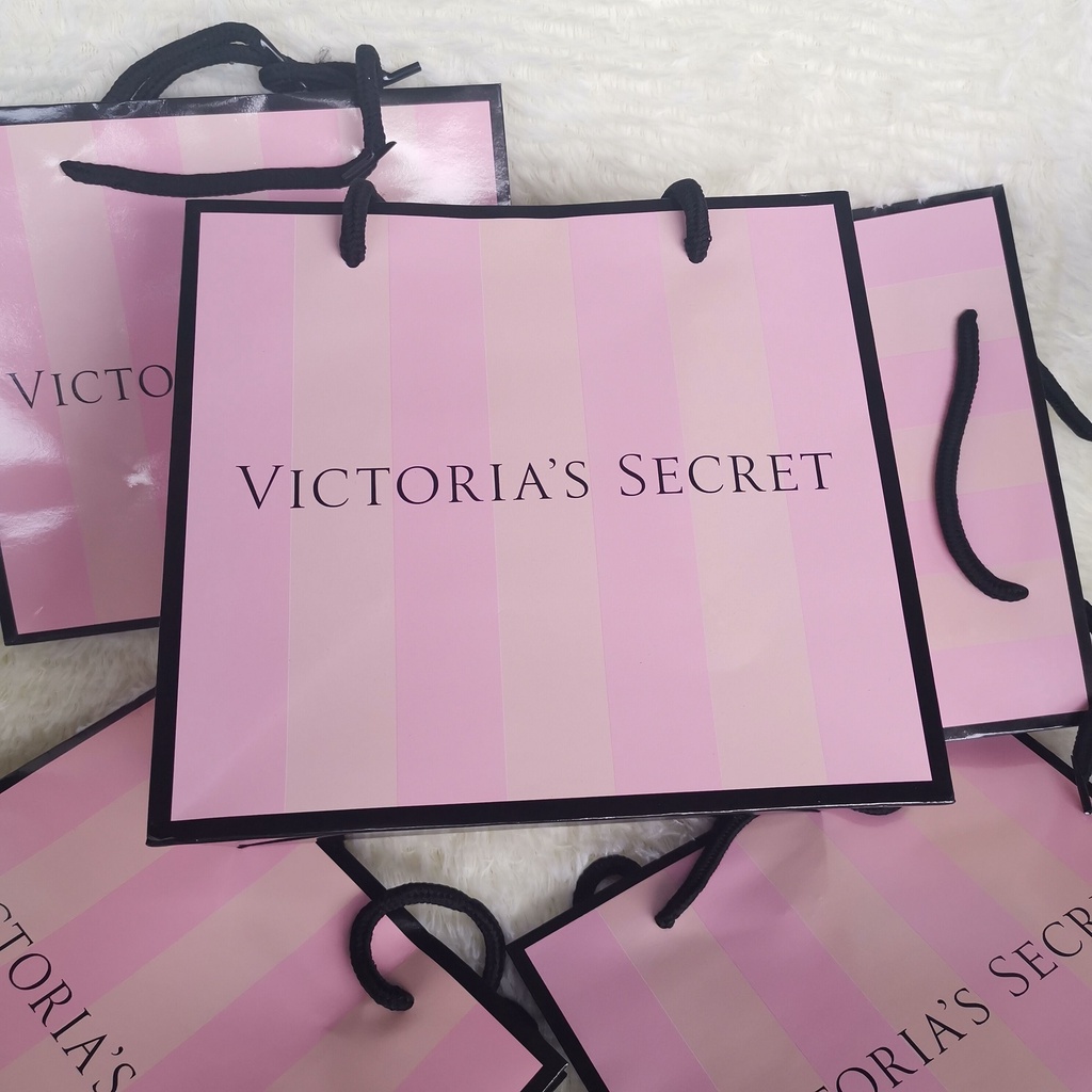 VICTORIA S SECRET PAPER BAG 20cmX18cmX11cm