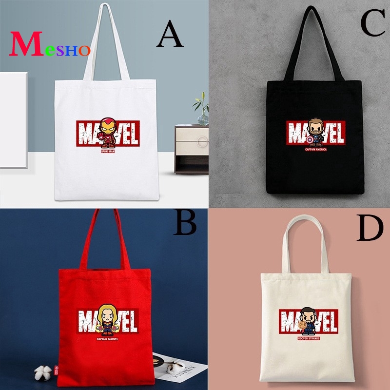 Marvel on sale tote bag