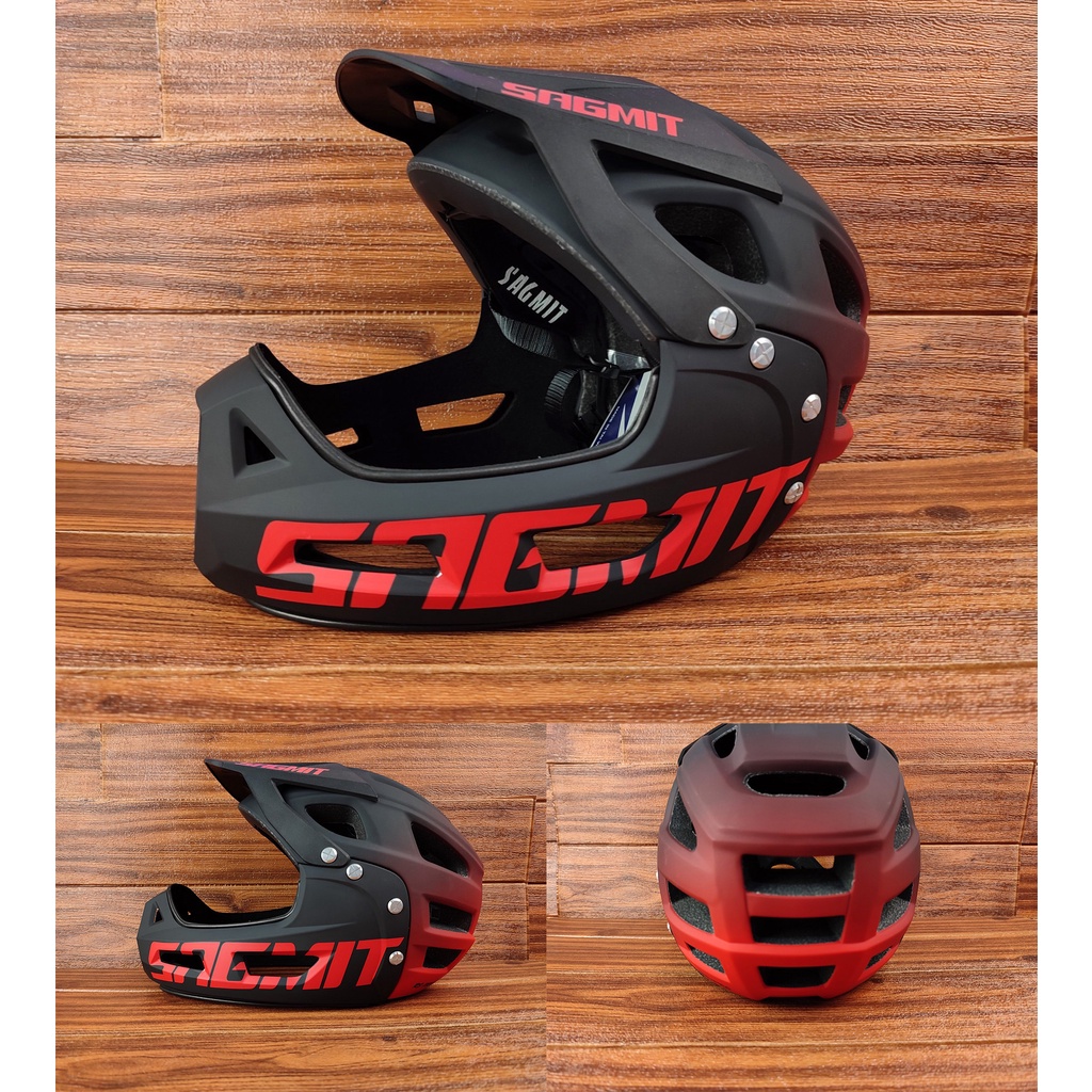 Sagmit RSPRO Fullface MTB Helmet Detachable Chin Guard Cycling Mountain Bike MTB SAFETY Helmet