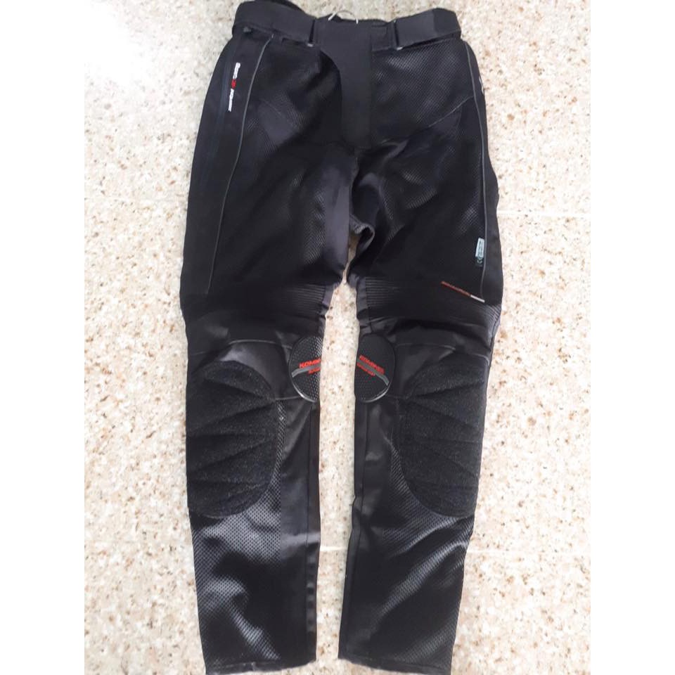 Komine PK-725 Knee Slider Mesh Pants Superb Zip | Shopee Philippines