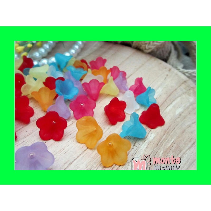 Acrylic Flower Doff Bell AKR027 Craft Shop Online Shopee Philippines