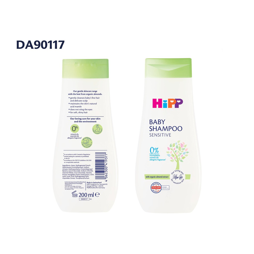 HiPP Baby Shampoo 200ml Shopee Philippines