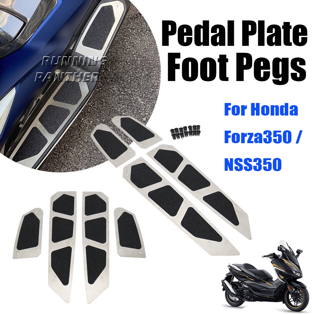 New Motorcycle Accessories Footrest Footboard Step Footpad Pedal Plate ...