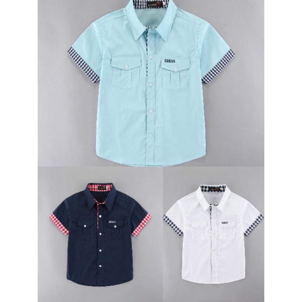 Guess shirts boys online