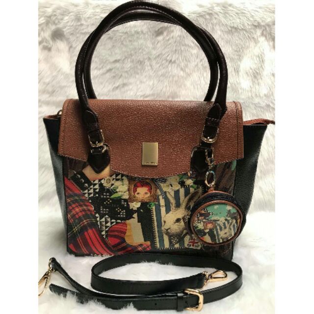 BRERA ITALY ART FEVER 2 WAY SLING BAG