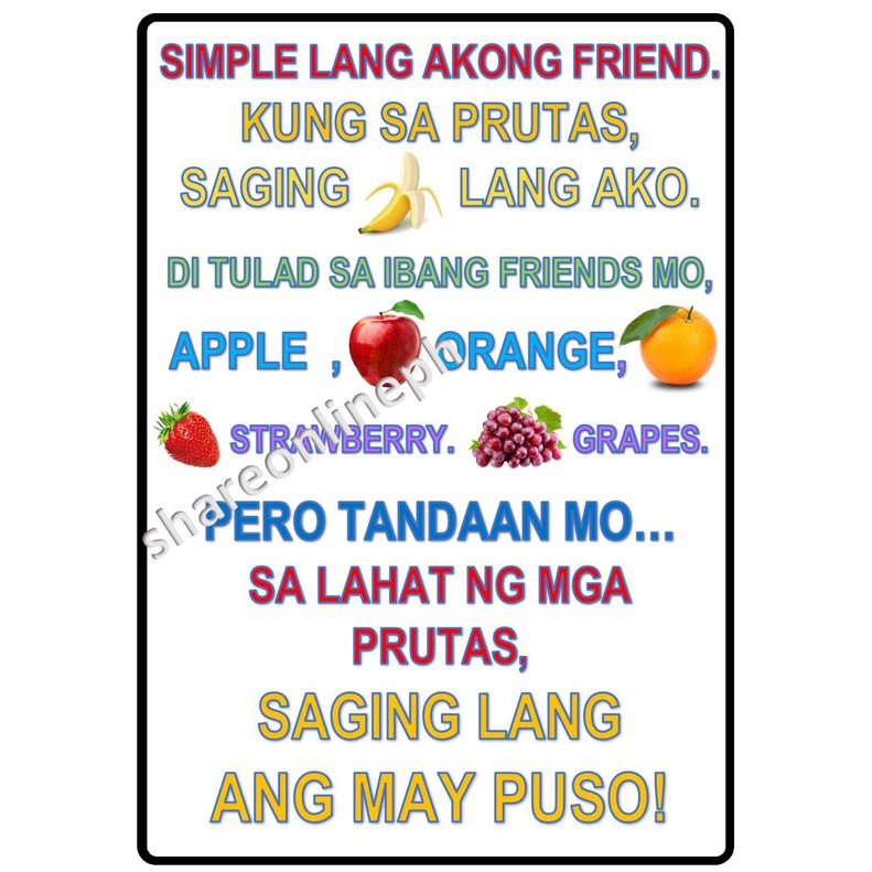 Laminated Signages Jokes Signages Pickup lines Funny Quotes Hugot lines Sign Boards Shopee