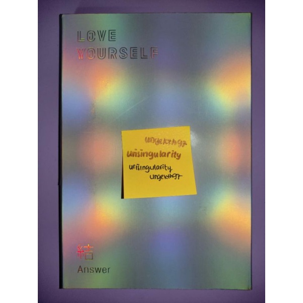 Album ONLY LY ANSWER E BTS | Shopee Philippines