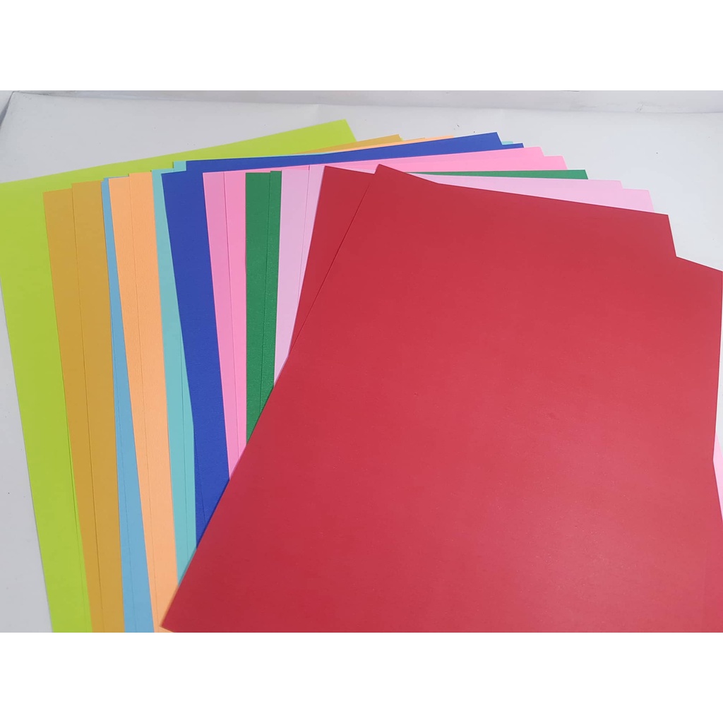1 PACK CONSTRUCTION PAPER (20 SHEETS) ASSORTED COLOR Size 9x12 20 SHEETS Shopee Philippines