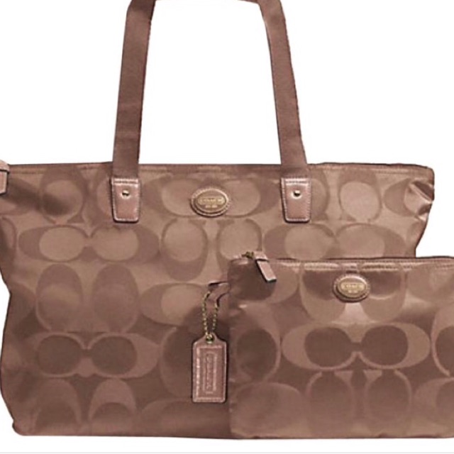 Coach foldable 2025 tote bag