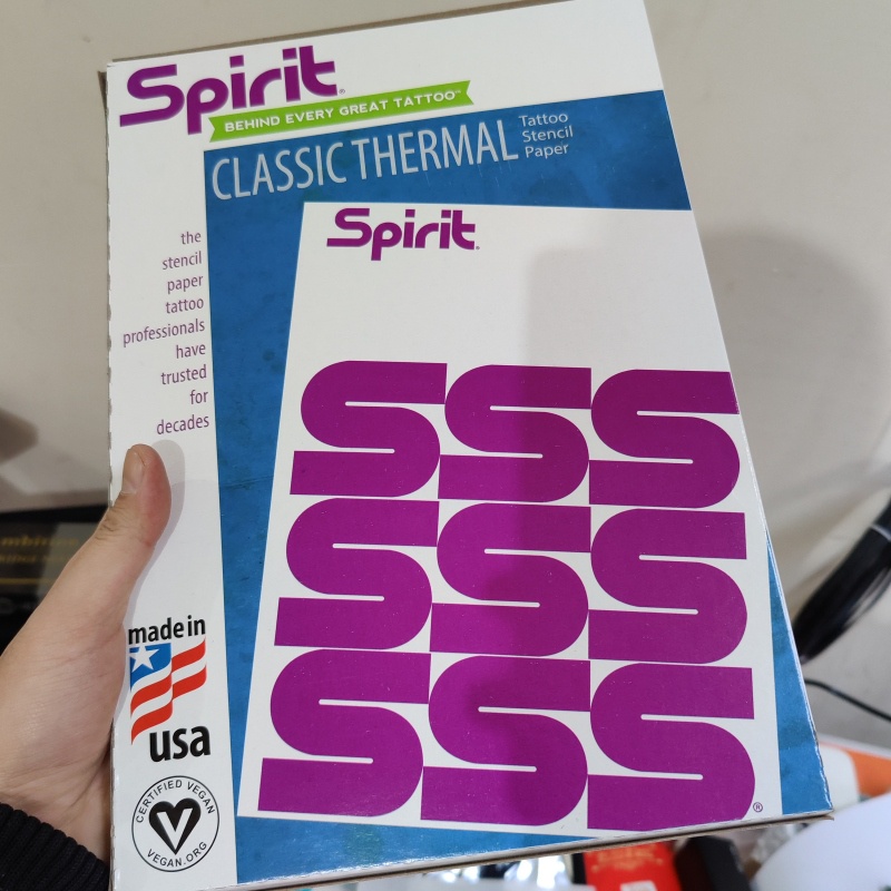 SPIRIT CLASSIC THERMAL Tattoo Stencil Paper Shopee Philippines