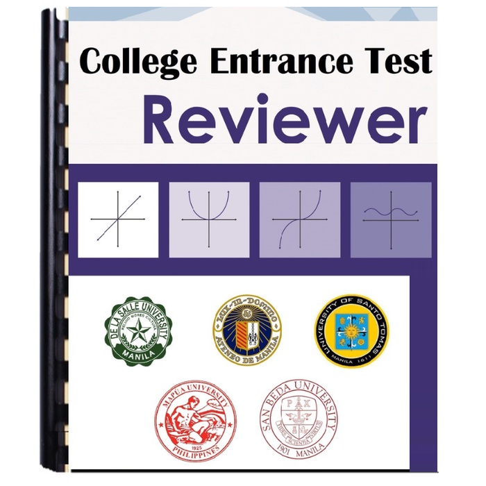 College Entrance test Reviewer 2025 for Ateneo, La Salle, UST, Mapua