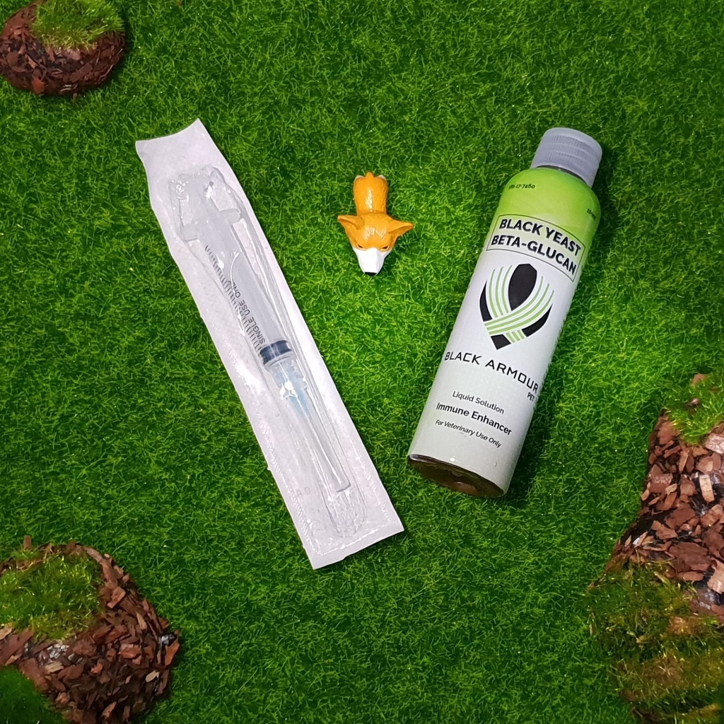 BLACK ARMOUR Immune Enhancer (Black Yeast BetaGlucan)100ml with 1 FREE Syringe Shopee Philippines