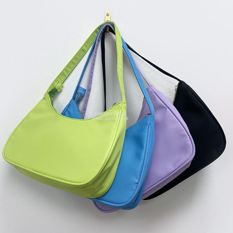 New Candy Color Armpit Bag Niche Hobo Retro Vintage Handbag etxQAA