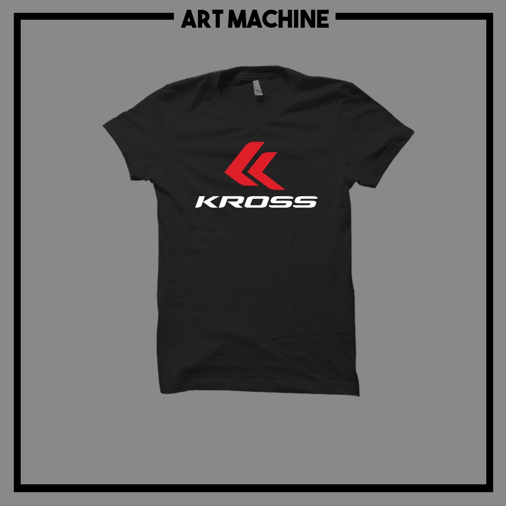 Kross Bike Logo Black Drifit High Quality Fabric and Print on Shirts
