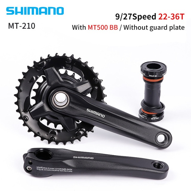 SHIMANO Alivio MT210 Crankset MT500 Bottom Bracket BB 44T 40T 36T