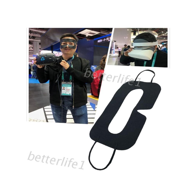 Special offer100 Pcs Hygiene VR Mask Pad Black Disposable Eye mask for