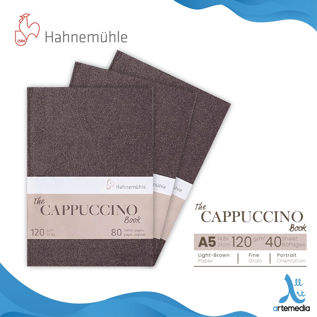 Hahnemuhle Sketch Book The Cappuccino A5 Hard Cover Sketchbook Shopee