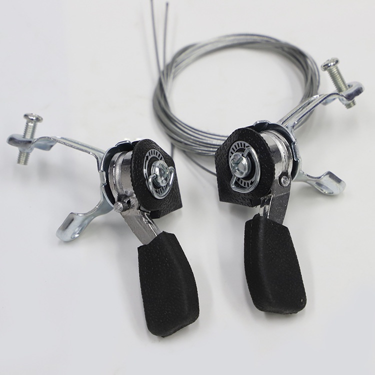 Bicycle Mountain Bike Shifter SemiAlloy 1 Pair Bicycle Thumb Shifter5