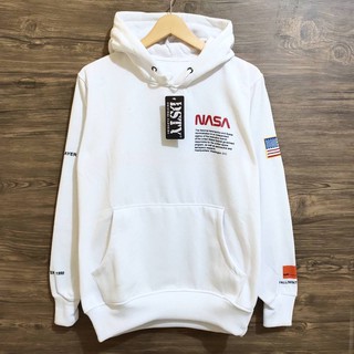 Nasa hoodie mens white sale