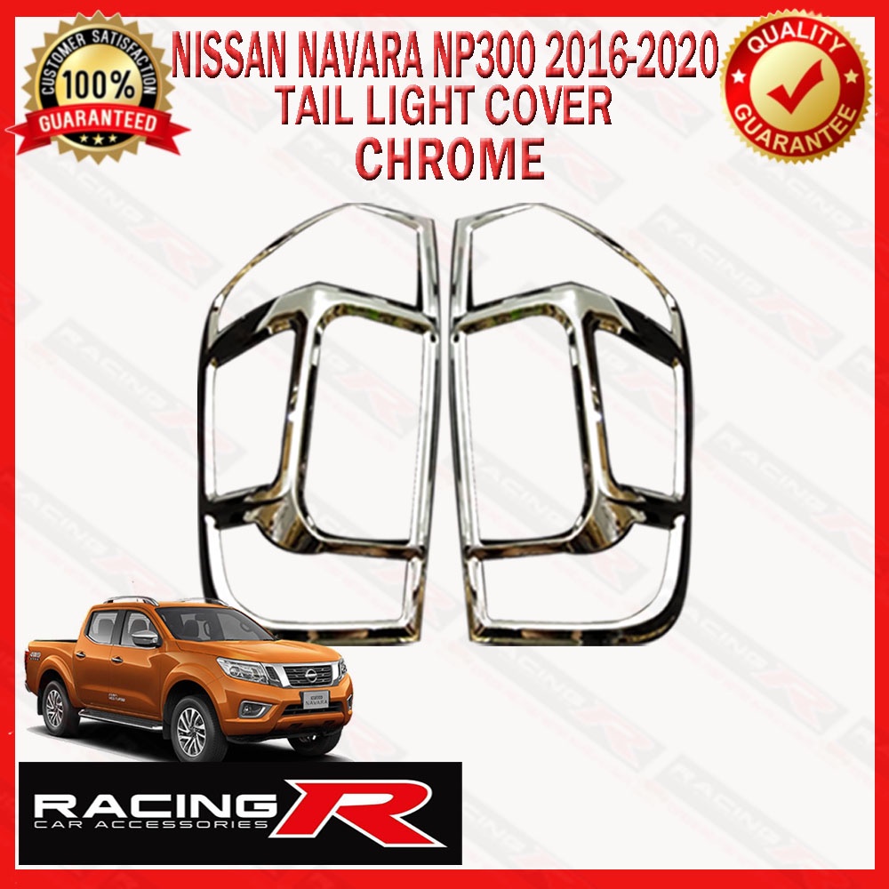 Navara NP300 2016 to 2020 Tail Light Cover Chrome Garnish ( taillight ...