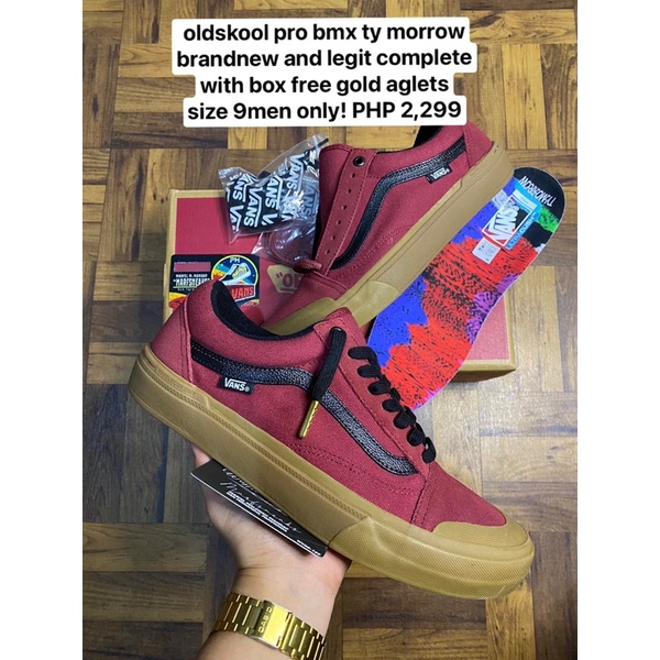 Vans oldskool pro bmx ty morrow Shopee Philippines