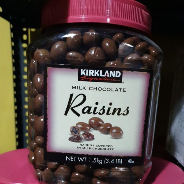 Kirkland choco Raisins 1.5kg | Shopee Philippines