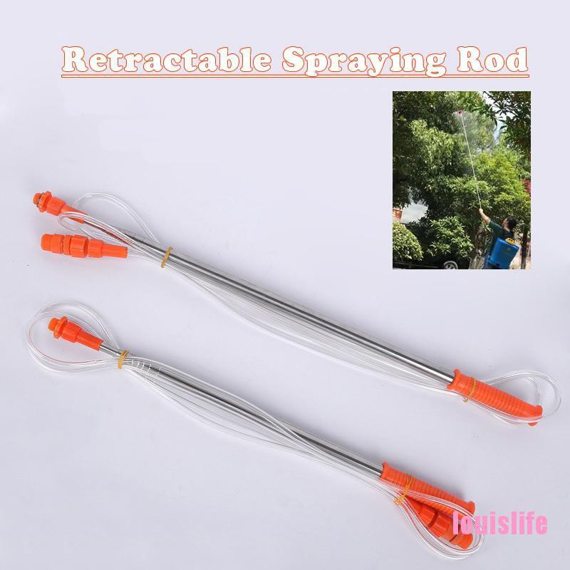 LLPH Scalable 2.4/3.1m Spraying Rod for Hand Pressure Sprayer Garden ...