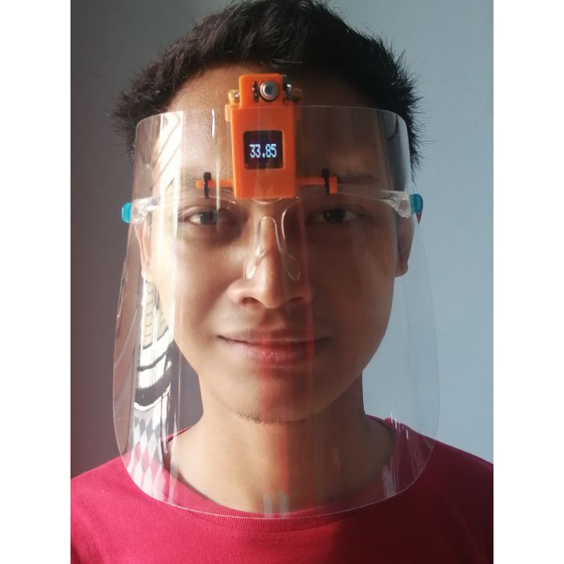 Ardu_cap arduino face shield IOT Smartphone Monitor | Shopee Philippines