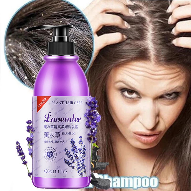 Nourishing scalp dandruff removing non irritating soft shampoo400g