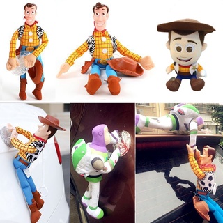 Toy Story Hot Sherif Woody Buzz Lightyear Car Dolls Plush Toys Outside Hang  Toy Cute Auto