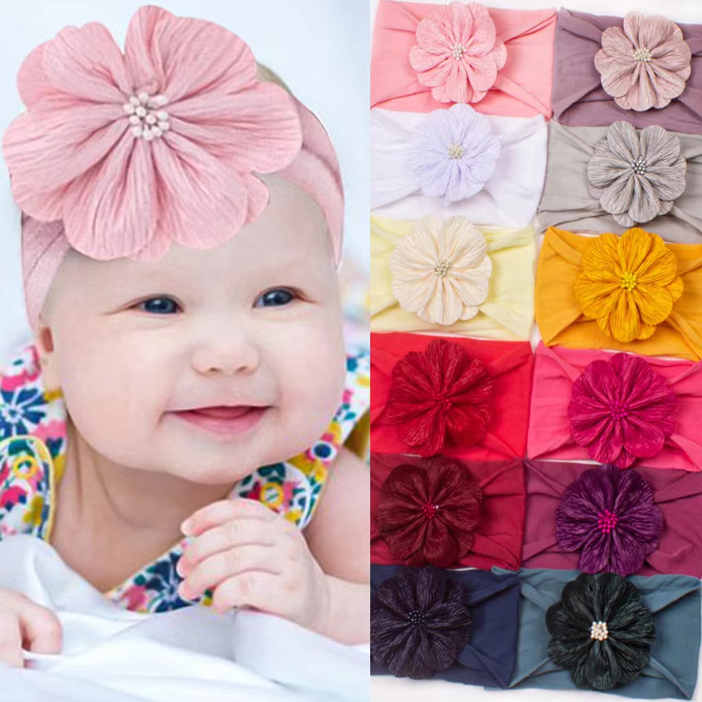 Baby hair rope Baby flower headwear Newborn photo headwear Baby hair