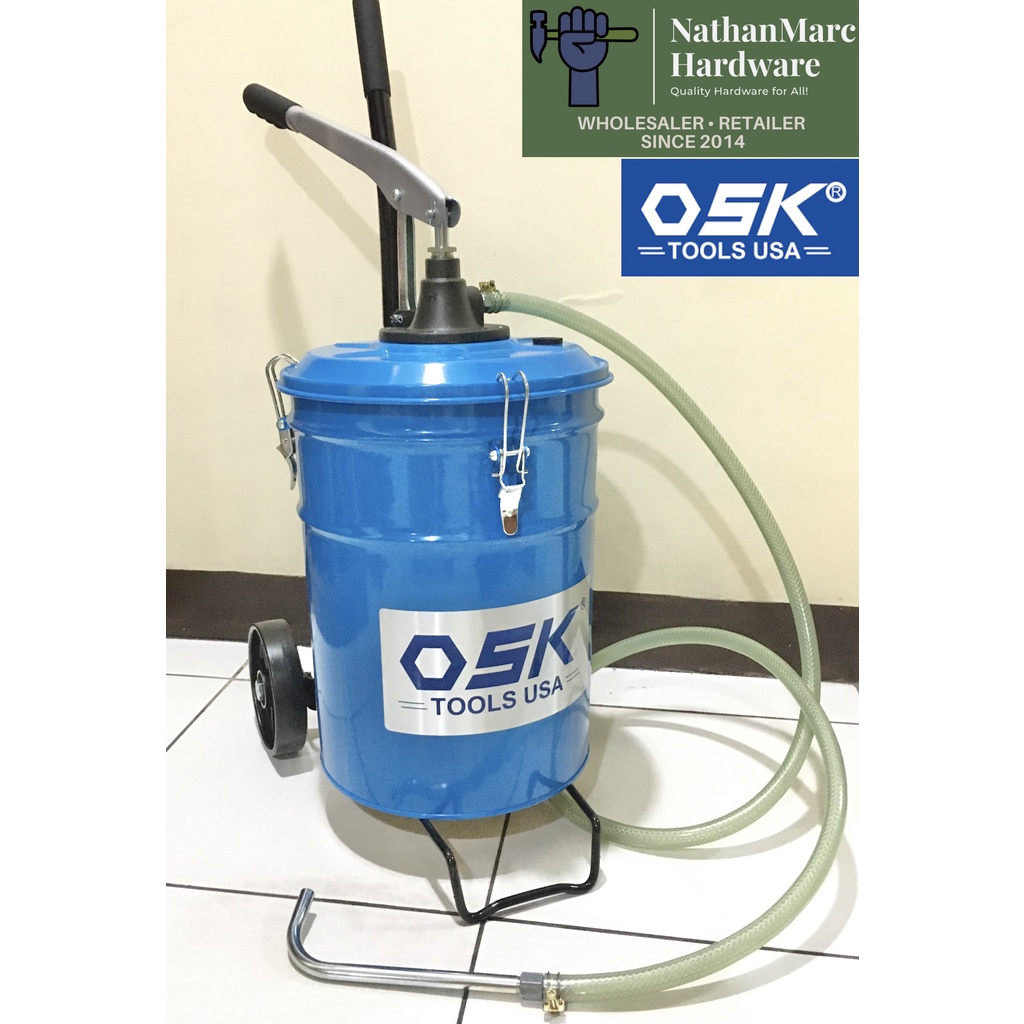 OSK® Manual Gear Oil Pump Shopee Philippines