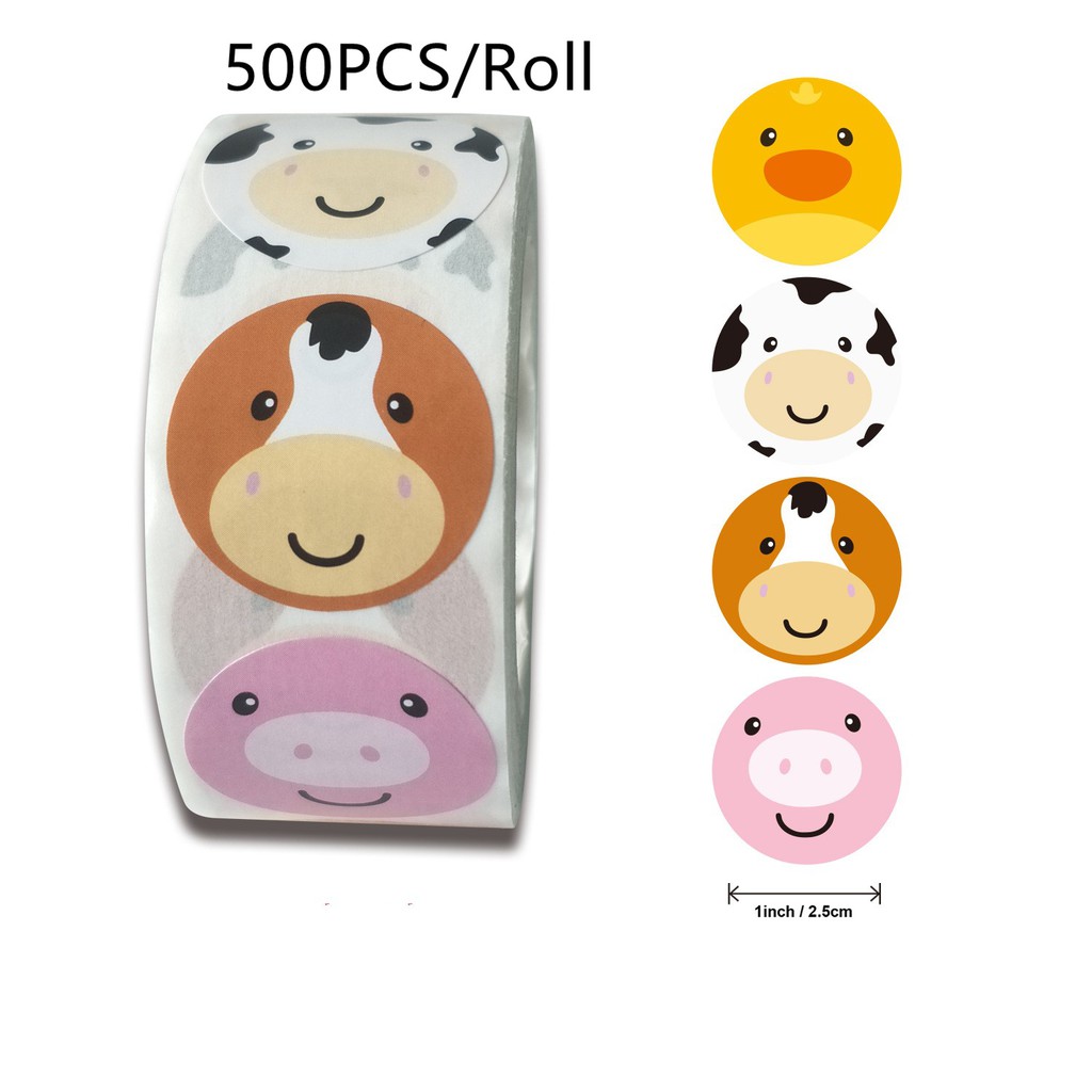 16 Types Reward Stickers Encourage Labels Roll for Kids Motivational ...