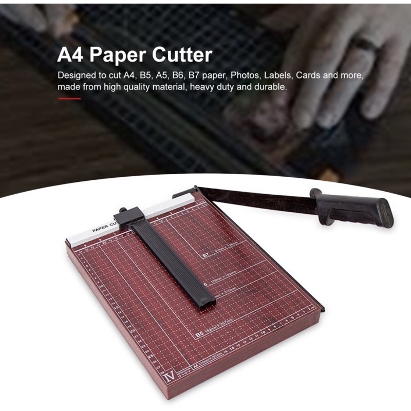 Heavy Duty Portable A4 Size Metal Paper Cutter | Shopee Philippines