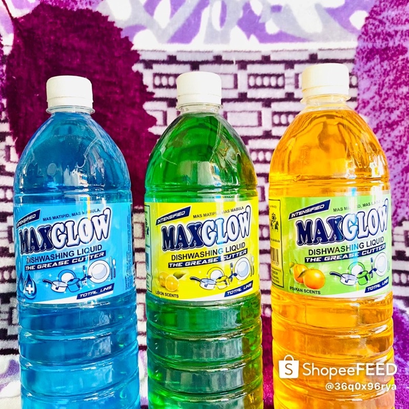 MAXGLOW DISHWASHING LIQUID Per Piece Shopee Philippines