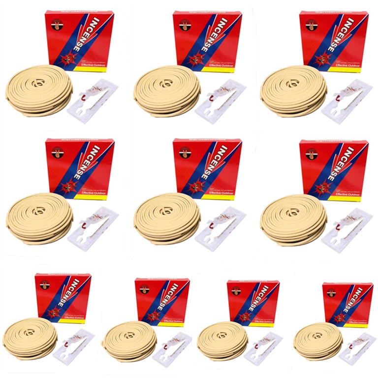 YAH Incense set of 10box Sandalwood Incense for Flies and Mosquitoes