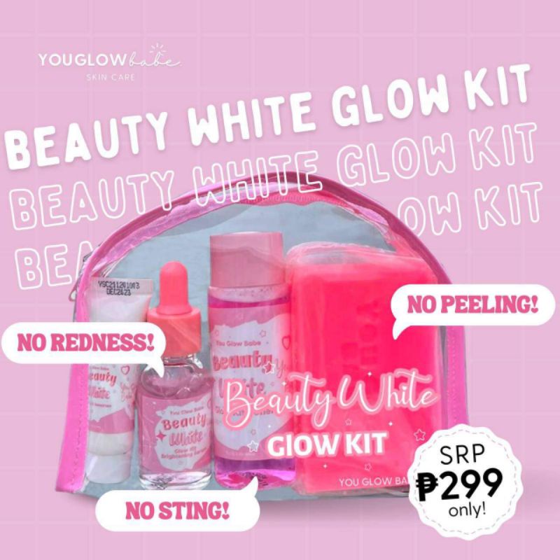 You Glow Babe Beauty White Glow Kit New Look Shopee Philippines