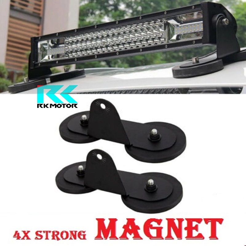 MESIN Car Hood Spotlight Bracket Car Hood Bracket Led Bar Hood