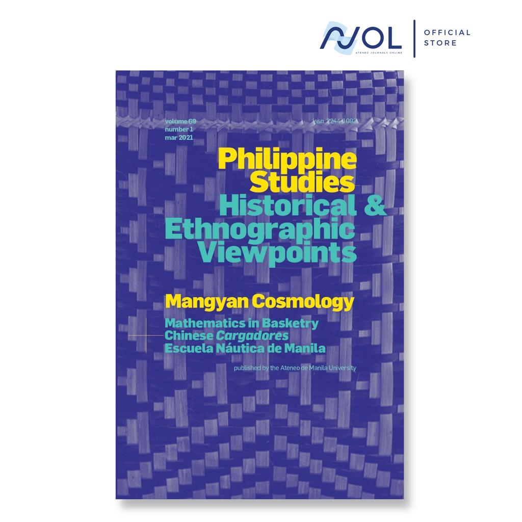 Philippine Studies (PSHEV) Vol 69, No 1 (2021): Mangyan Cosmology ...