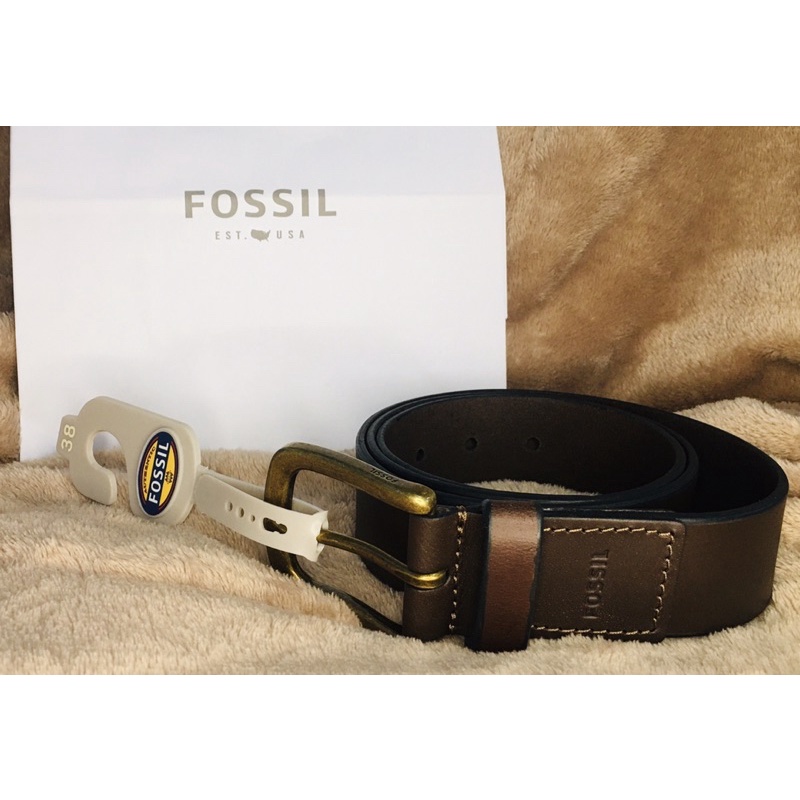 Canada Bought Fossil men's Belt | Shopee Philippines