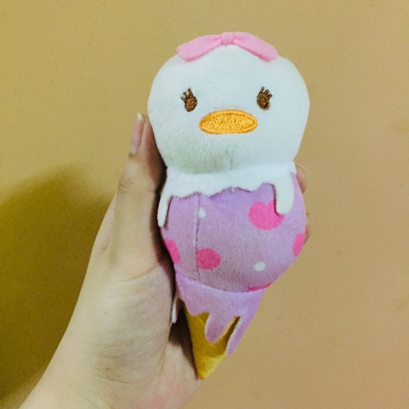 Rare Daisy Duck Ice Cream plush charm | Shopee Philippines