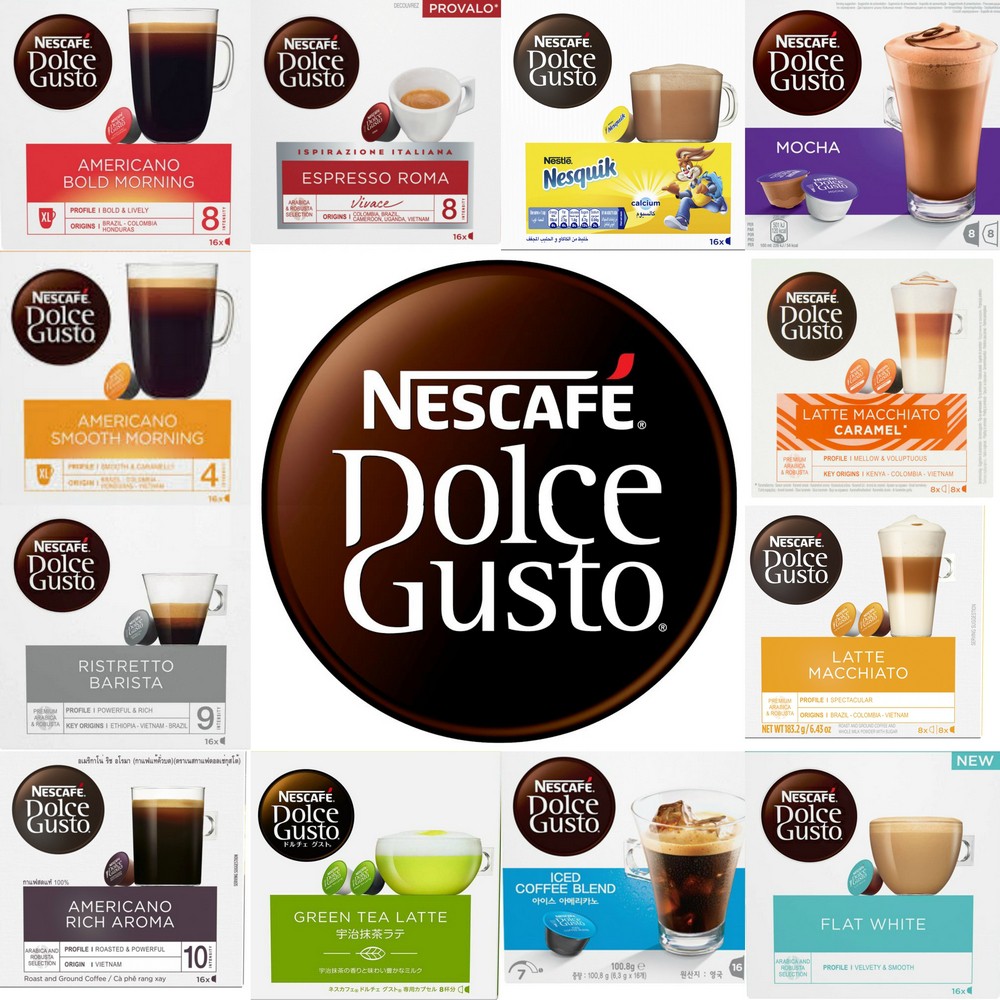 Dolce gusto capsules outlet flavors