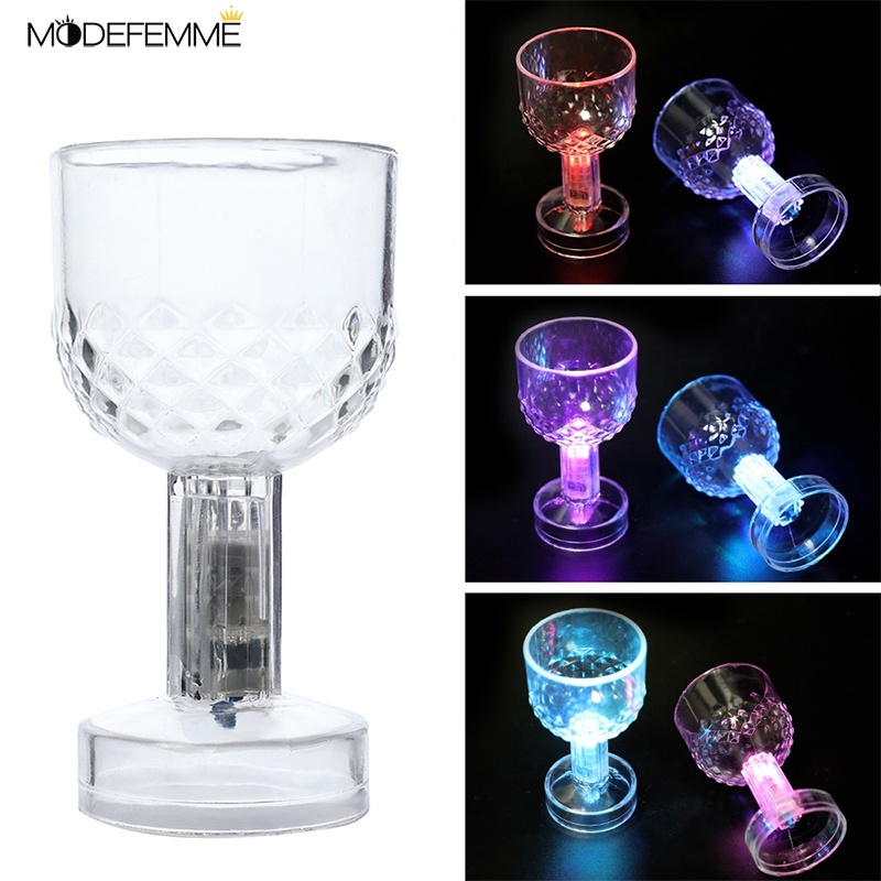 [ Hot ]50ml LED Light-up Water Cups / Colorful Flashing Wine Cup ...